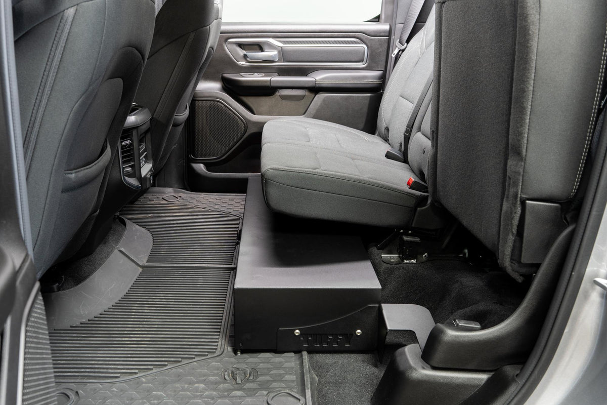 Drawer for 19-26 RAM 1500 Crew Cab - 40 Inch Wide Underseat Key Lock Products Tuffy Security-4