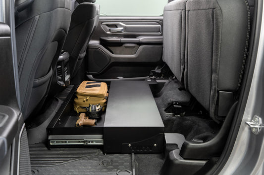 Drawer for 19-26 RAM 1500 Crew Cab - 40 Inch Wide Underseat Combo Lock Products Tuffy Security-1