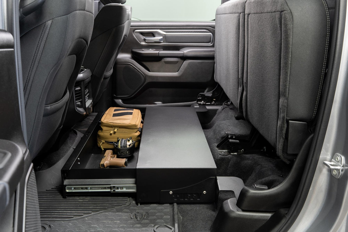 Drawer for 19-26 RAM 1500 Crew Cab - 40 Inch Wide Underseat Combo Lock Products Tuffy Security-1