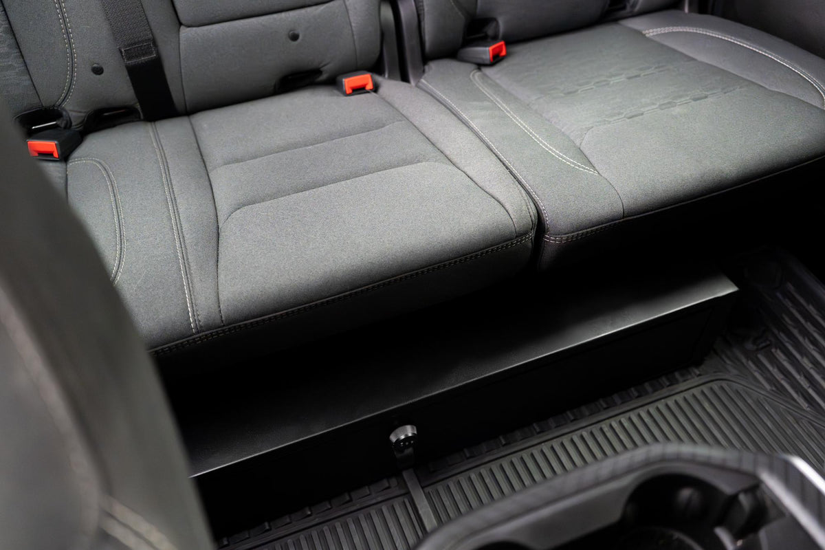 Drawer for 19-26 RAM 1500 Crew Cab - 40 Inch Wide Underseat Combo Lock Products Tuffy Security-2