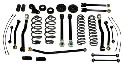 4 Inch Lift Kit 07-18 Jeep Wrangler JK 4 Door Only Performance Lift Kit EZ-Flex Tuff Country-2