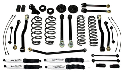 4 Inch Lift Kit 07-18 Jeep Wrangler JK 4 Door Only Performance Lift Kit EZ-Flex Tuff Country-3