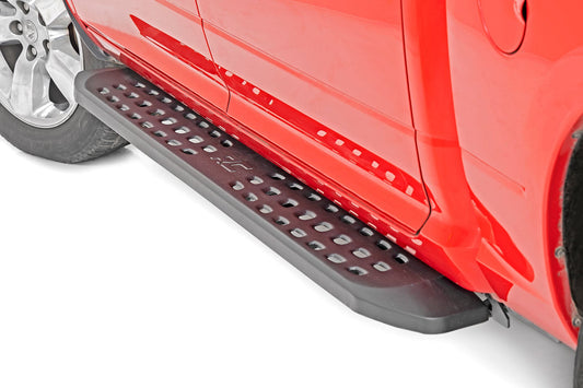 RPT2 Running Boards Crew Cab Black Ram 1500 2WD/4WD (2009-2018 & Classic) Rough Country