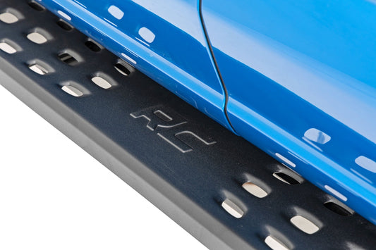 RPT2 Running Board Crew Cab Black Ford F-150/Lightning/F-250/F-350/Raptor (15-26) Rough Country-1