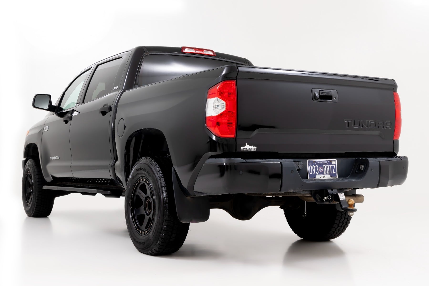 RPT2 Running Board Crew Cab Black Toyota Tundra 2WD/4WD (2007-2021) Rough Country-2