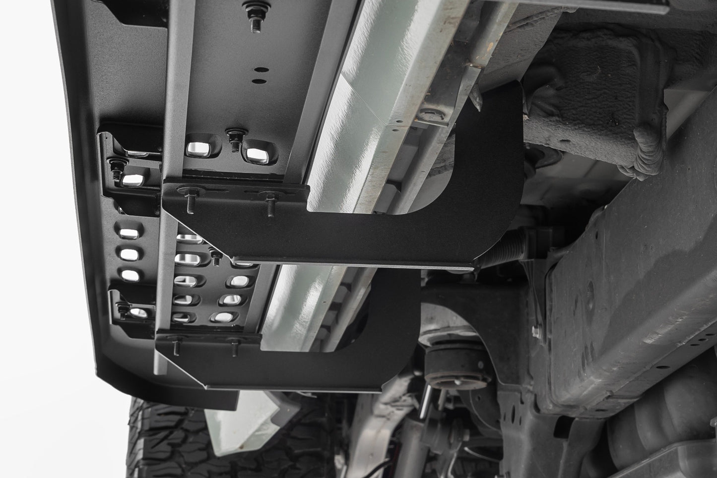 RPT2 Running Board Crew Cab Black Toyota Tundra 2WD/4WD (2022-2026) Rough Country-4