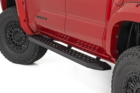 RPT2 Running Board Double Cab Black Toyota Tacoma 2WD/4WD (2024-2026) Rough Country