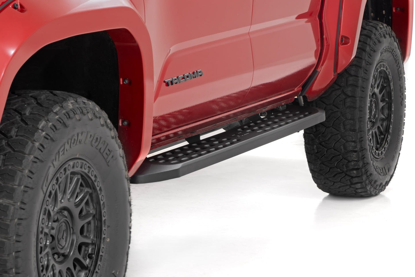RPT2 Running Board Double Cab Black Toyota Tacoma 2WD/4WD (2024-2026) Rough Country-2