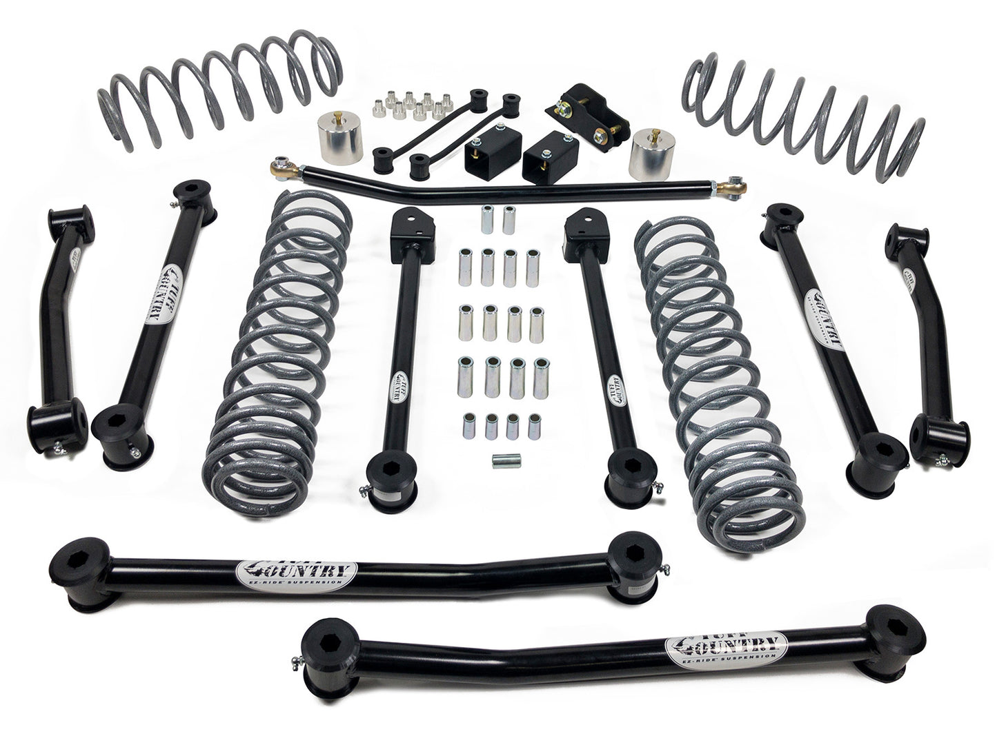 4 Inch Lift Kit 18-19 Jeep Wrangler JLU 4 Door Models Only Tuff Country-5