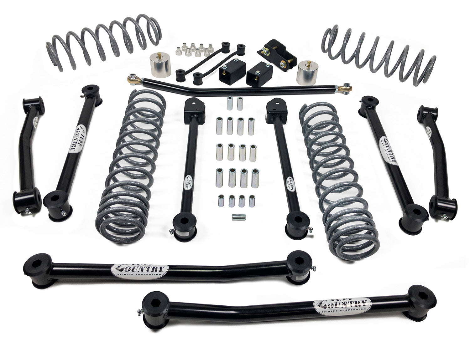 4 Inch Lift Kit 18-19 Jeep Wrangler JLU 4 Door Models Only Tuff Country-5