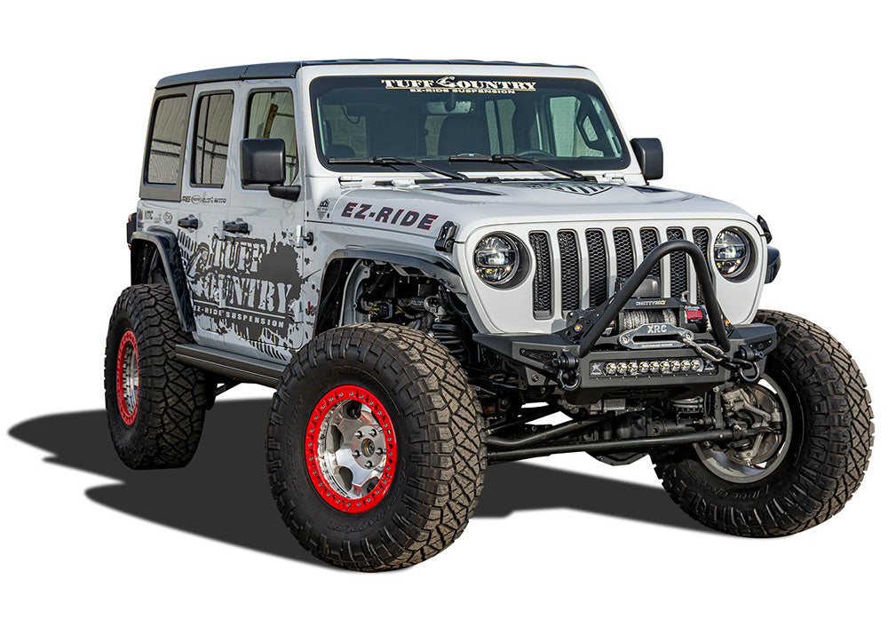 4 Inch Lift Kit 18-19 Jeep Wrangler JLU 4 Door Models Only EZ-Flex Tuff Country-3
