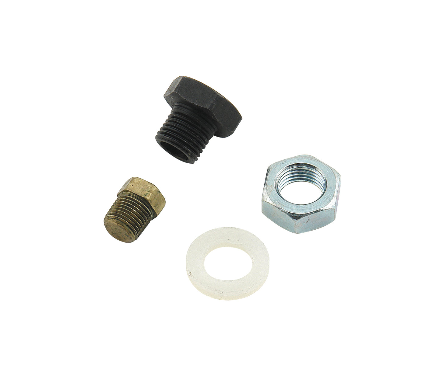 Universal Trans Drain Plug Kit For use with any automatic transmission oil pan. Makes fluid changes possible without removing the pan Mr Gasket