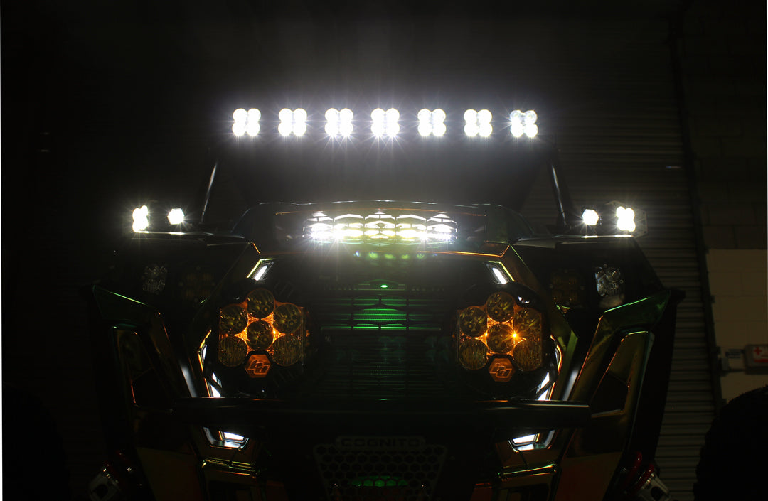 Polaris RZR XP Turbo 19+ and Turbo S 18+, Hood Scoop Kit Baja Designs-1