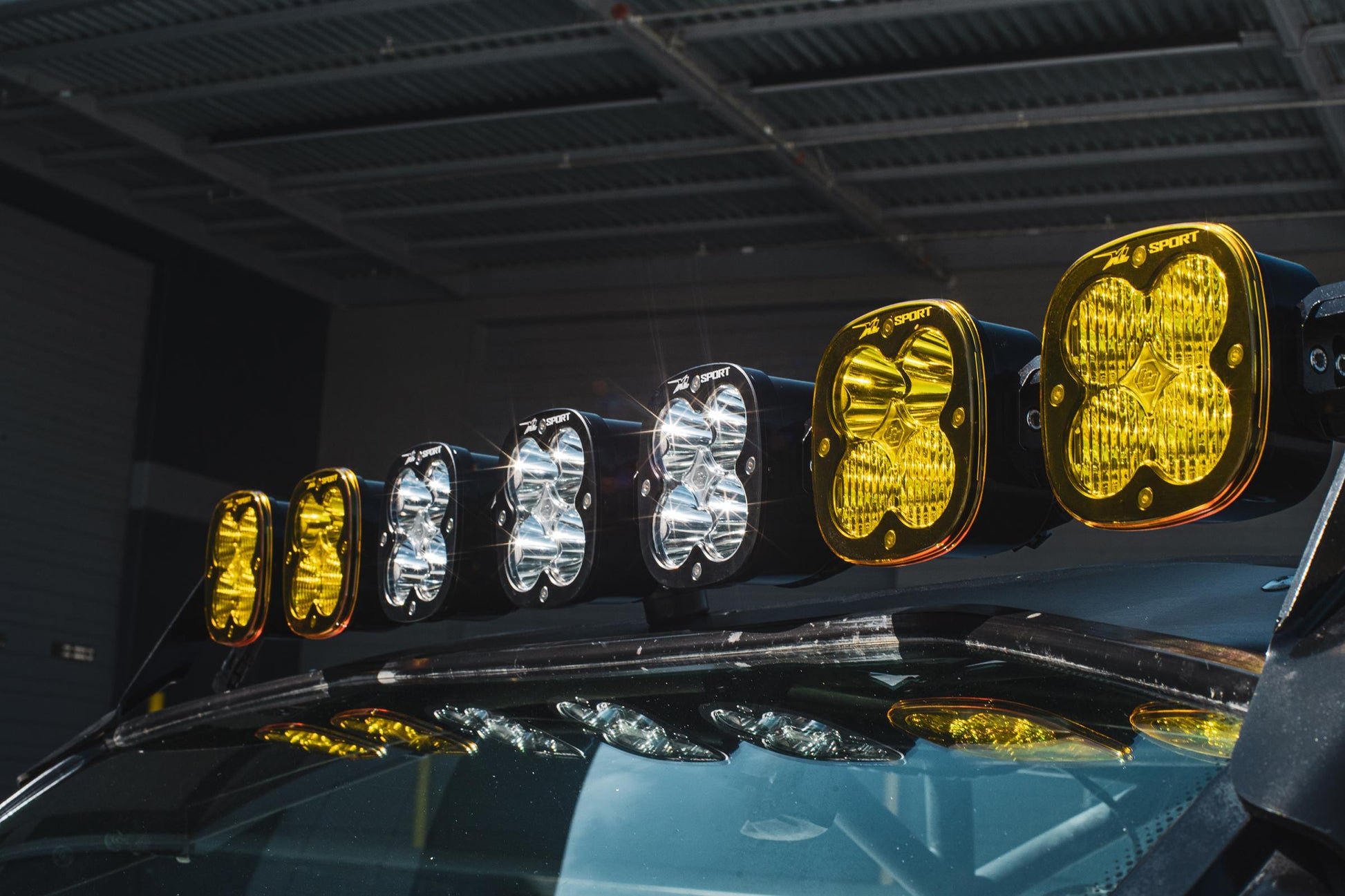 Can-Am X3 XL Linkable Roof Bar Kit Desgins Baja Designs-3