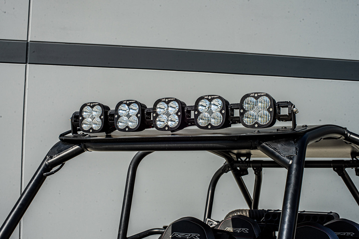 Polaris RZR Turbo S, XL Linkable Roof Bar Kit Desgins Baja Designs-3