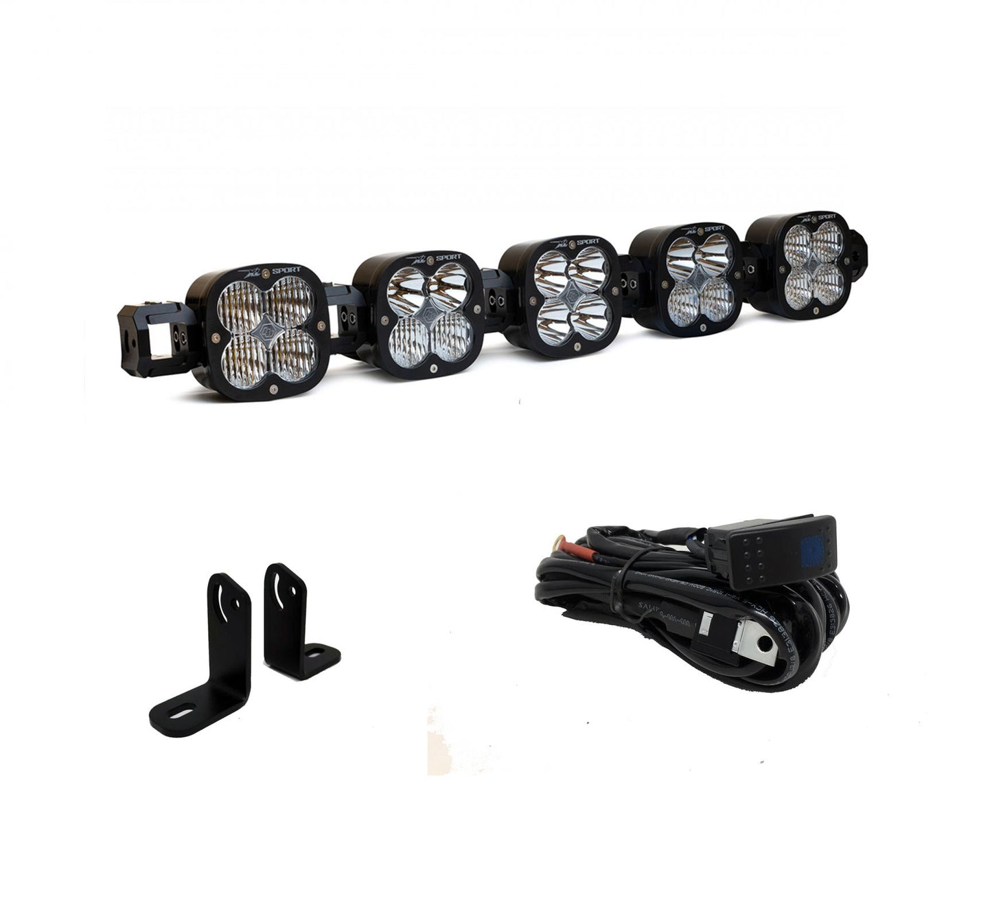 Polaris RZR Turbo S, XL Linkable Roof Bar Kit Desgins Baja Designs