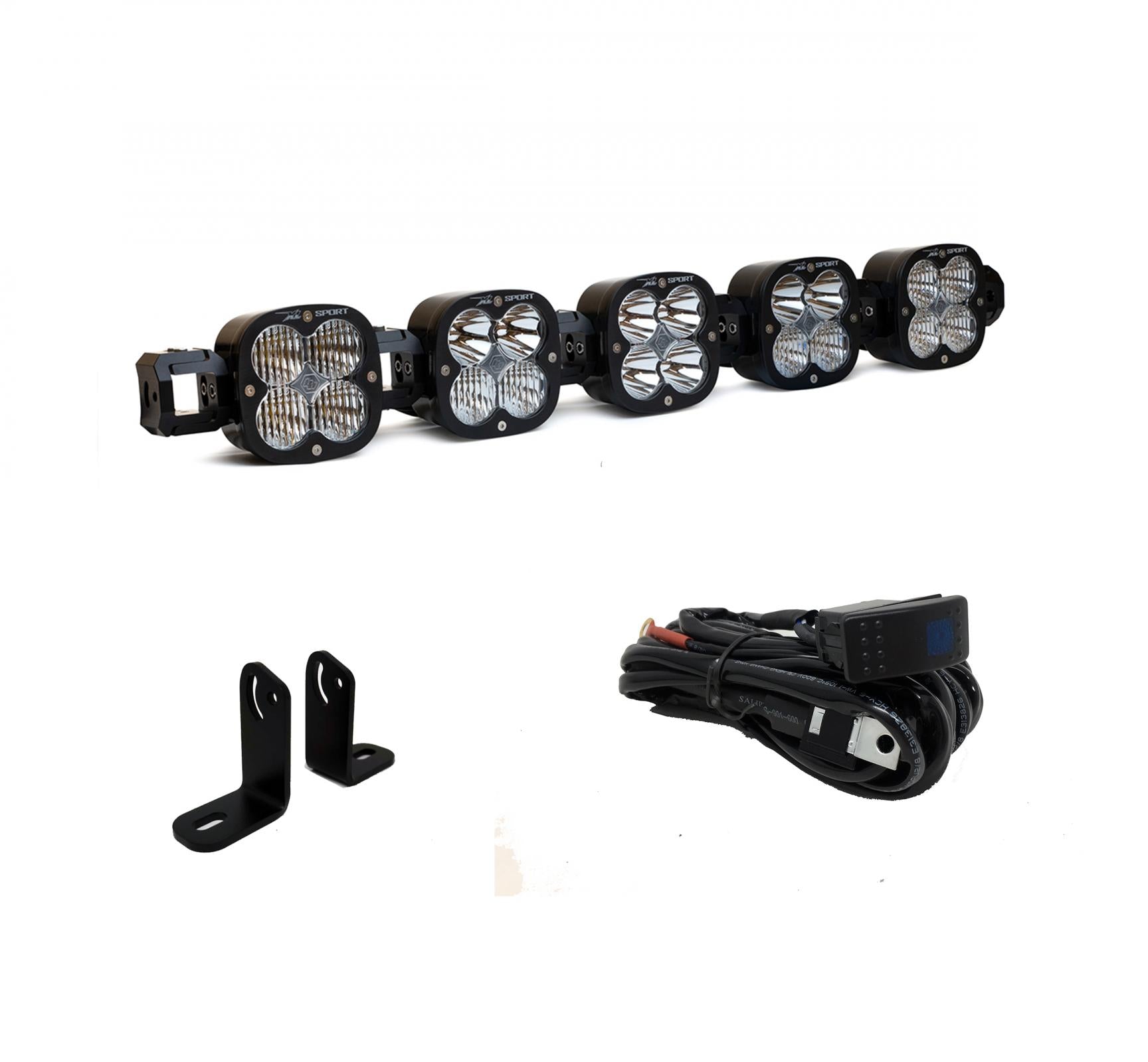 Polaris RZR Turbo S, XL Linkable Roof Bar Kit Desgins Baja Designs