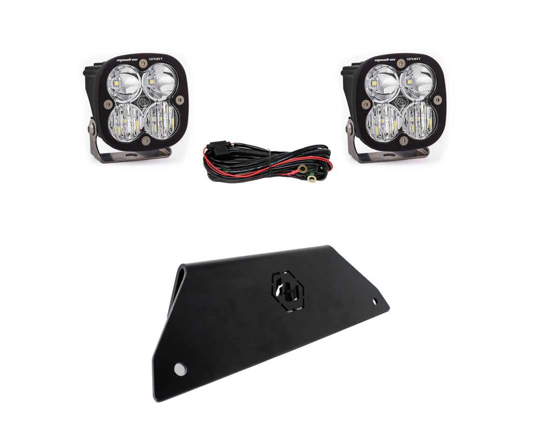 Polaris RZR Pro XP Lower Bumper LED Light Kit Sport D/C Design Baja Designs-3
