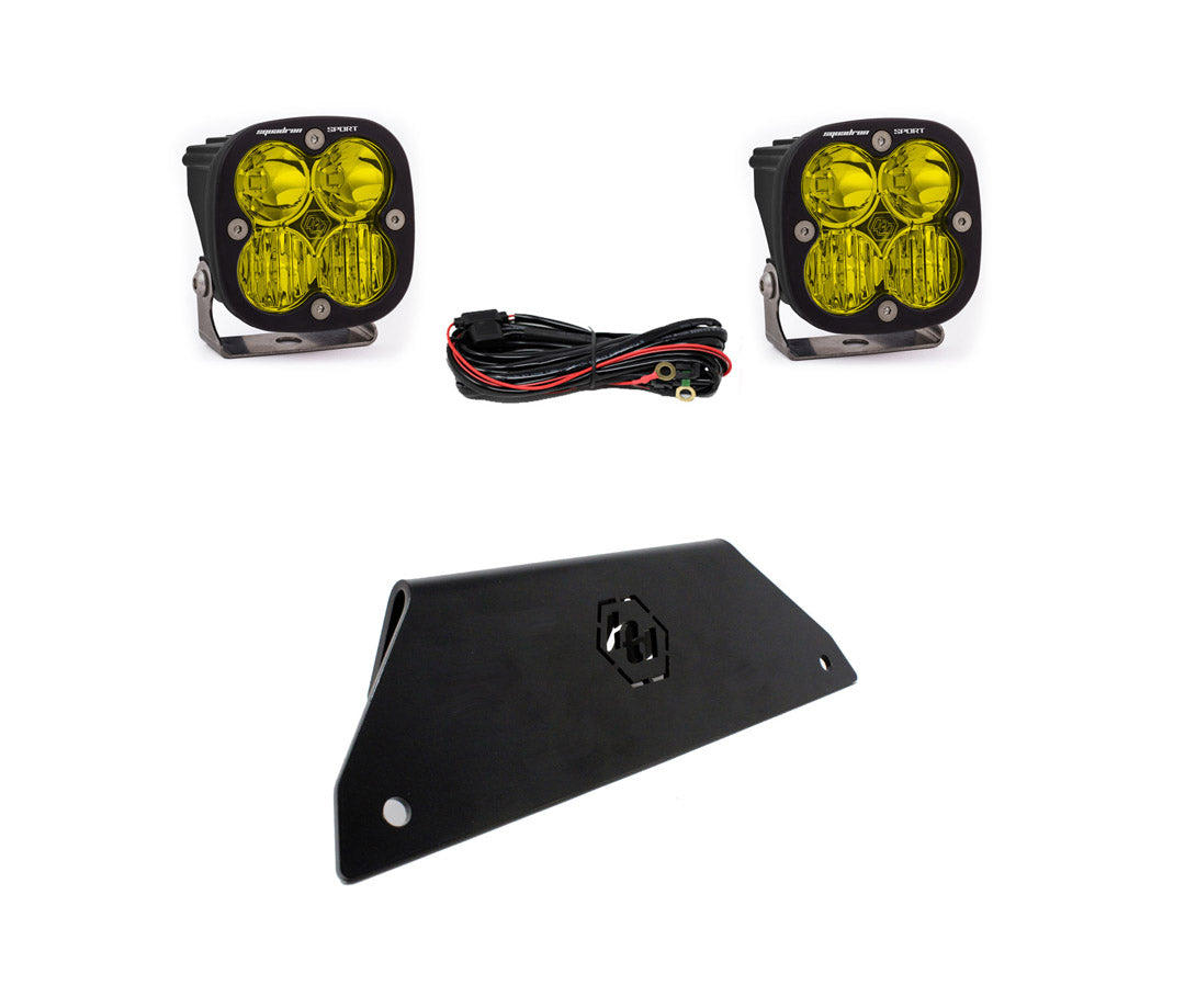 Polaris RZR Pro XP Lower Bumper LED Light Kit Sport D/C Design Baja Designs