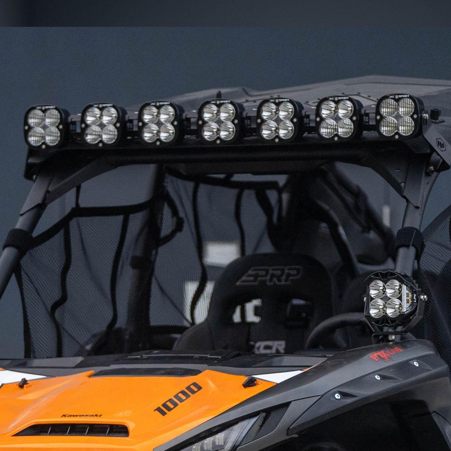 Kawasaki Teryx KRX 7XL Linkable Roof Bar Kit 2020-2024 Kawasaki Teryx KRX 1000 Desgins Baja Designs