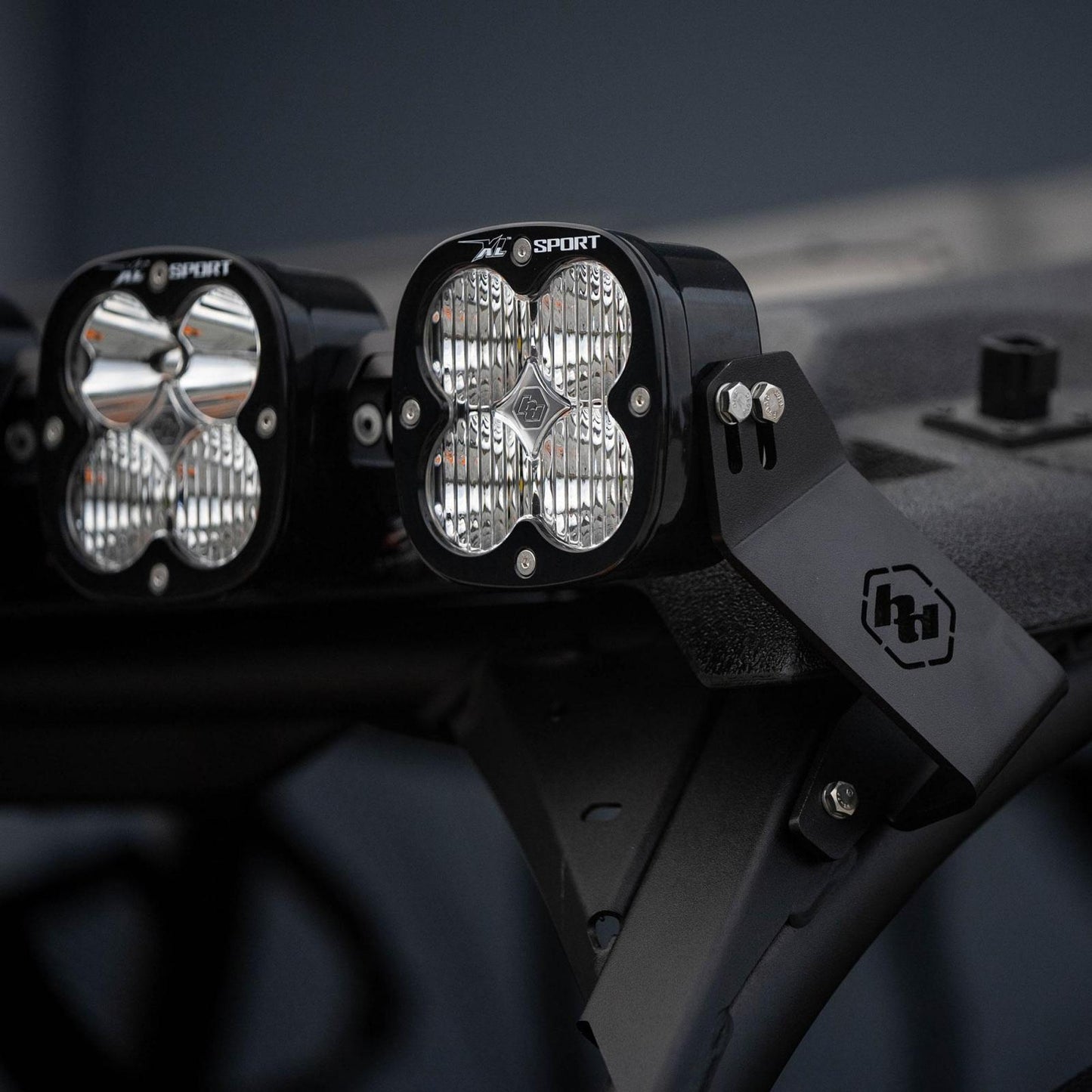 Kawasaki Teryx KRX 7XL Linkable Roof Bar Kit 2020-2024 Kawasaki Teryx KRX 1000 Desgins Baja Designs-1