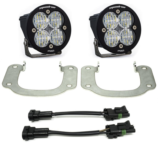 Titan Fog Pocket Kit 17-18 Nissan Titan Baja Designs-1