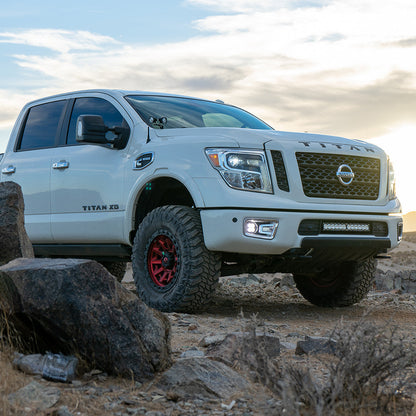 Titan Fog Pocket Kit 17-18 Nissan Titan Baja Designs-2