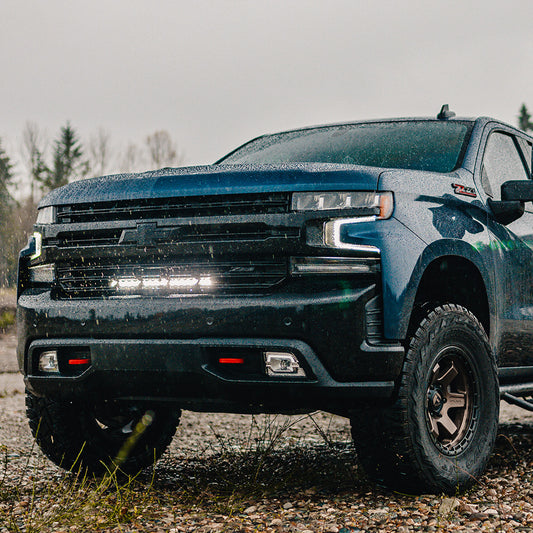 Silverado 1500 Grille Mount Kit 2019-Chevy Silverado 1500 S8 w/ 20 Inch S8 Baja Designs-1