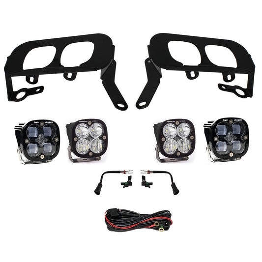 Silverado 1500 Fog Pocket Kit 14-15 FPK, SAE W/C & Sport D/C Baja Designs