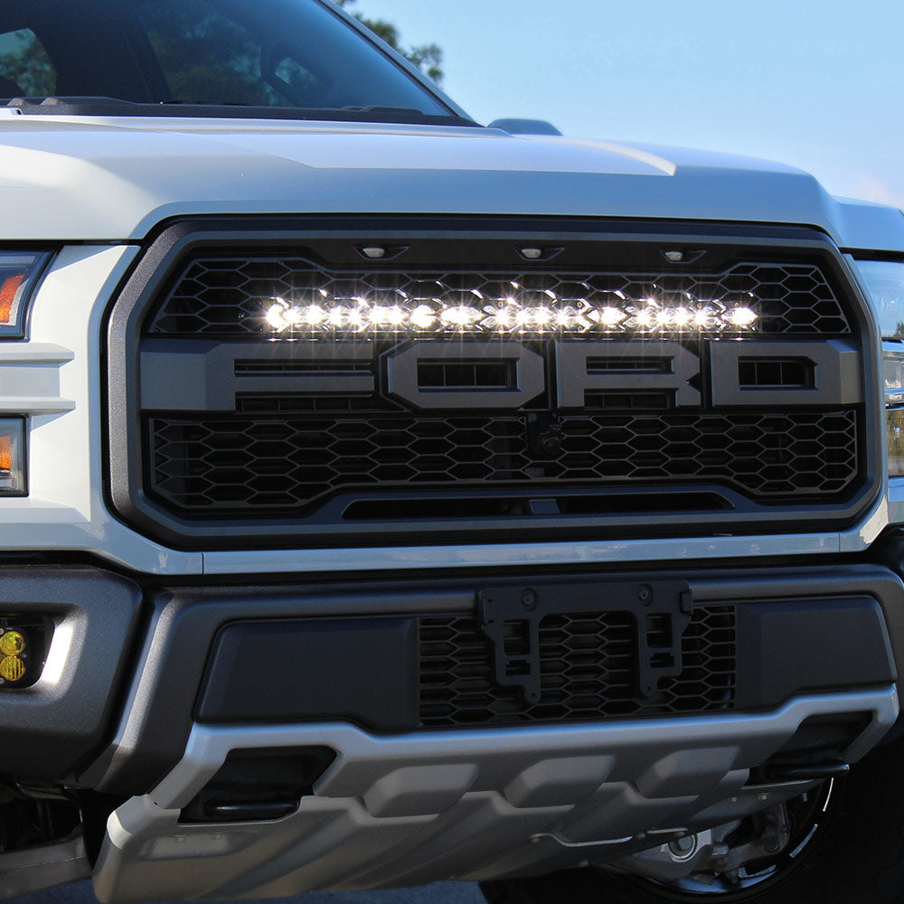 Baja Designs 17-20 Ford Raptor 30 Inch S8 Grille LED Light Bar Kit Baja Designs