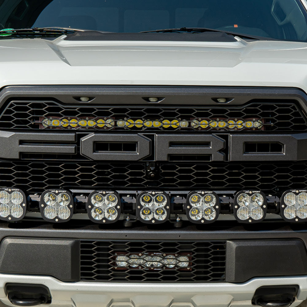17-20 Ford Raptor 30 Inch S8 Grille LED Light Bar Kit Baja Designs-2