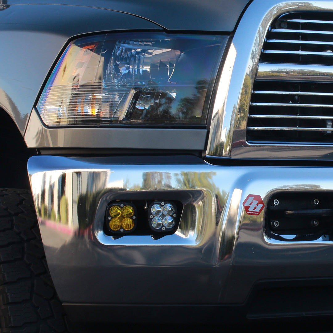 Ram 2500/3500 Fog Lights SAE Fog Pocket Kit 10-18 RAM 1500 09-12 Ram 2500/3500 Baja Designs-2