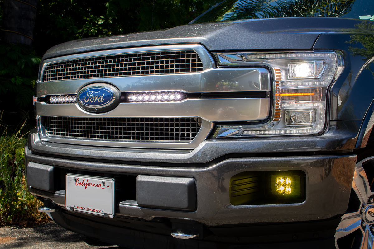 F-150 Dual 10 Inch S8 Light Bar Kit For 18-On Ford F-150 Baja Designs-1