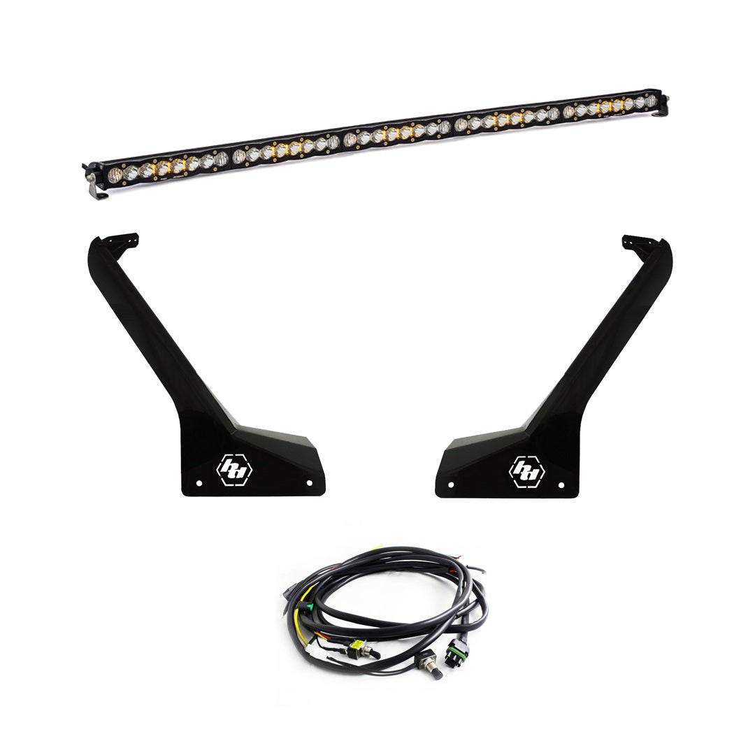 Jeep JL/JT Roof Bar LED Light Kit 50 Inch S8 Baja Designs-2