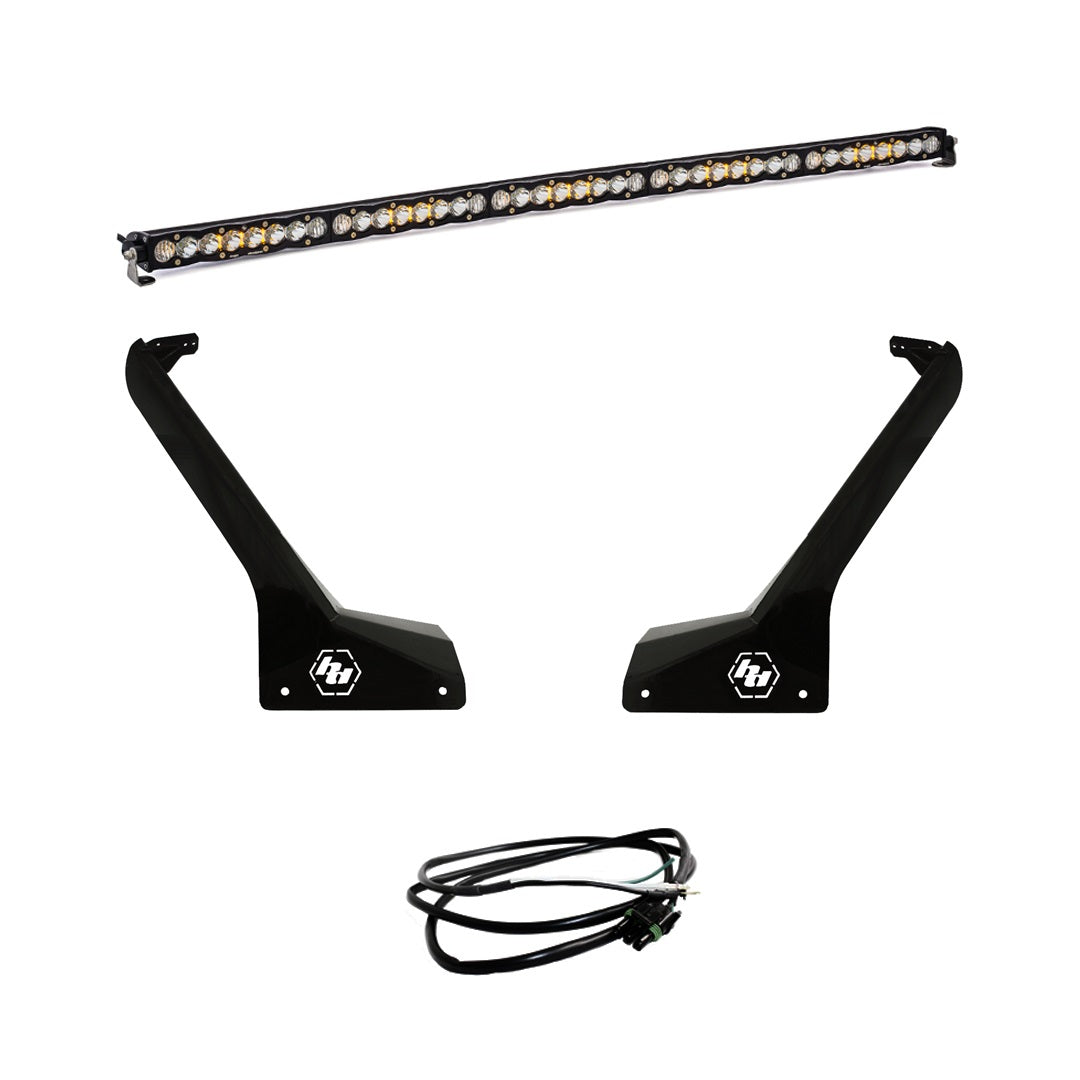 Jeep JL/JT Roof Bar LED Light Kit 50 Inch S8 Baja Designs
