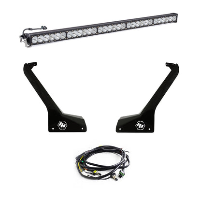 Jeep JL/JT Roof Bar LED Light Kit 50 Inch OnX6+ Baja Designs-2