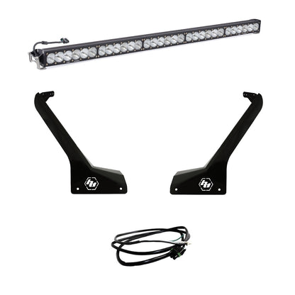 Jeep JL/JT Roof Bar LED Light Kit 50 Inch OnX6+ Baja Designs