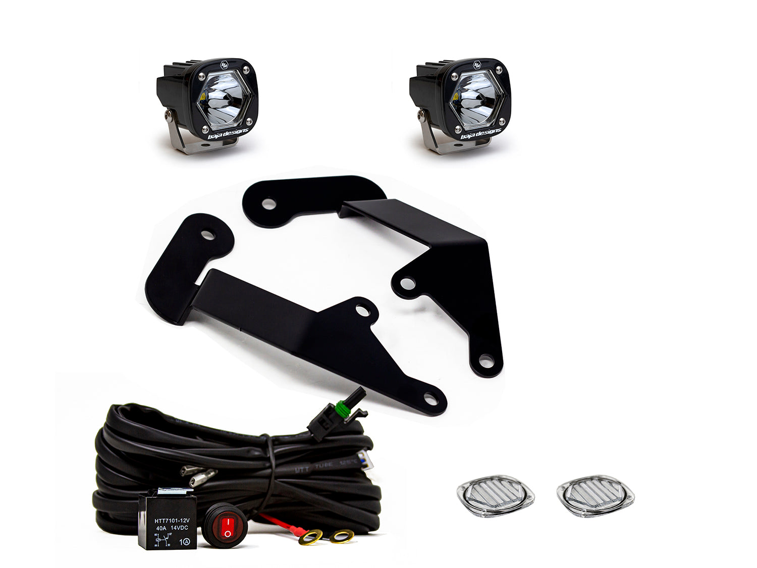 Ford Bronco Sport A-Pillar Kit S1 Clear Baja Designs-2