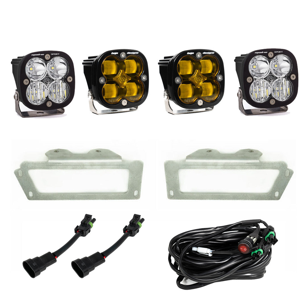 Ram 2500/3500 Fog Lights SAE Fog Pocket Kit 10-18 RAM 1500 09-12 Ram 2500/3500 Baja Designs