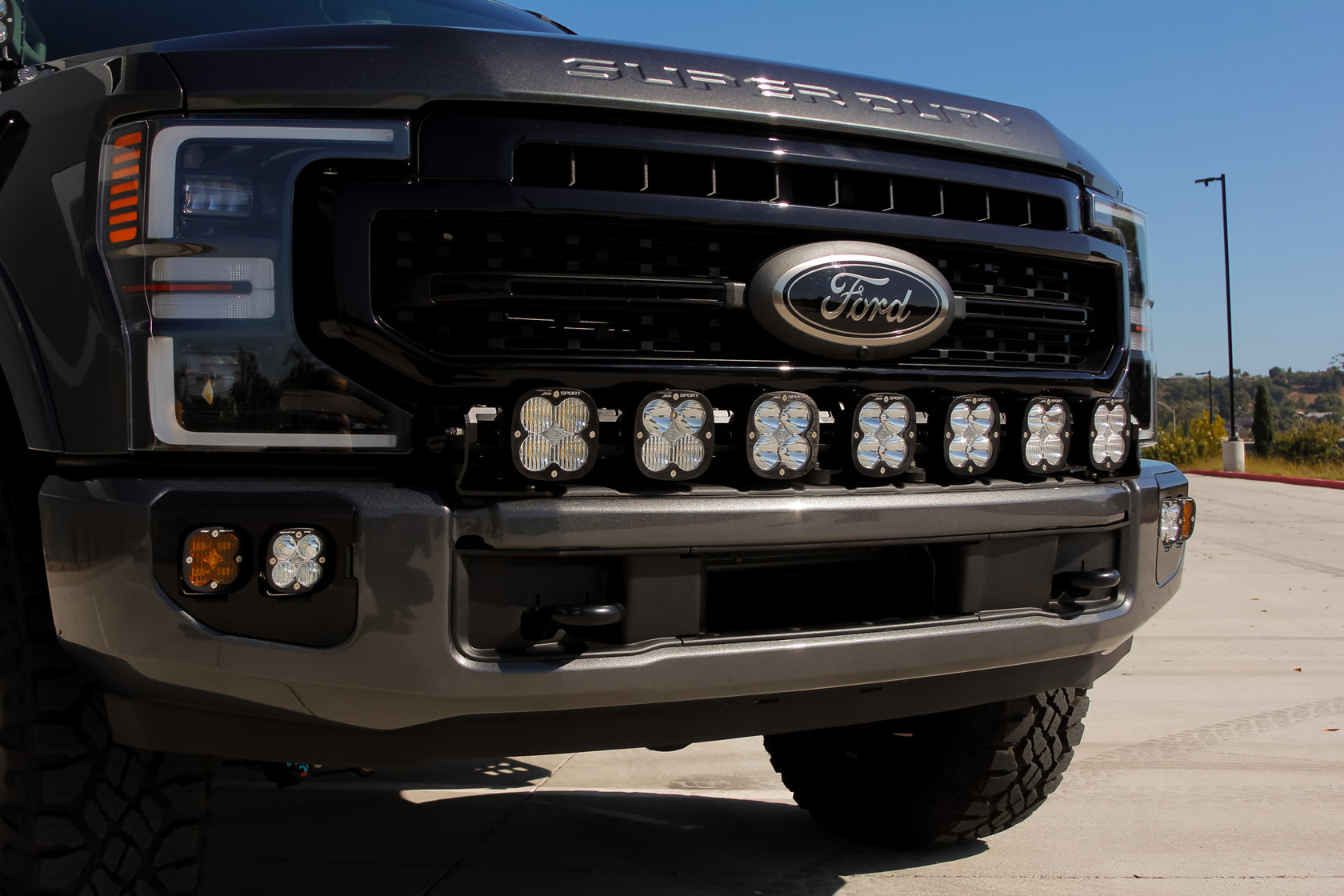 Ford Super Duty (20-On) 7 XL Linkable Kit w/Upfitter Baja Designs-1