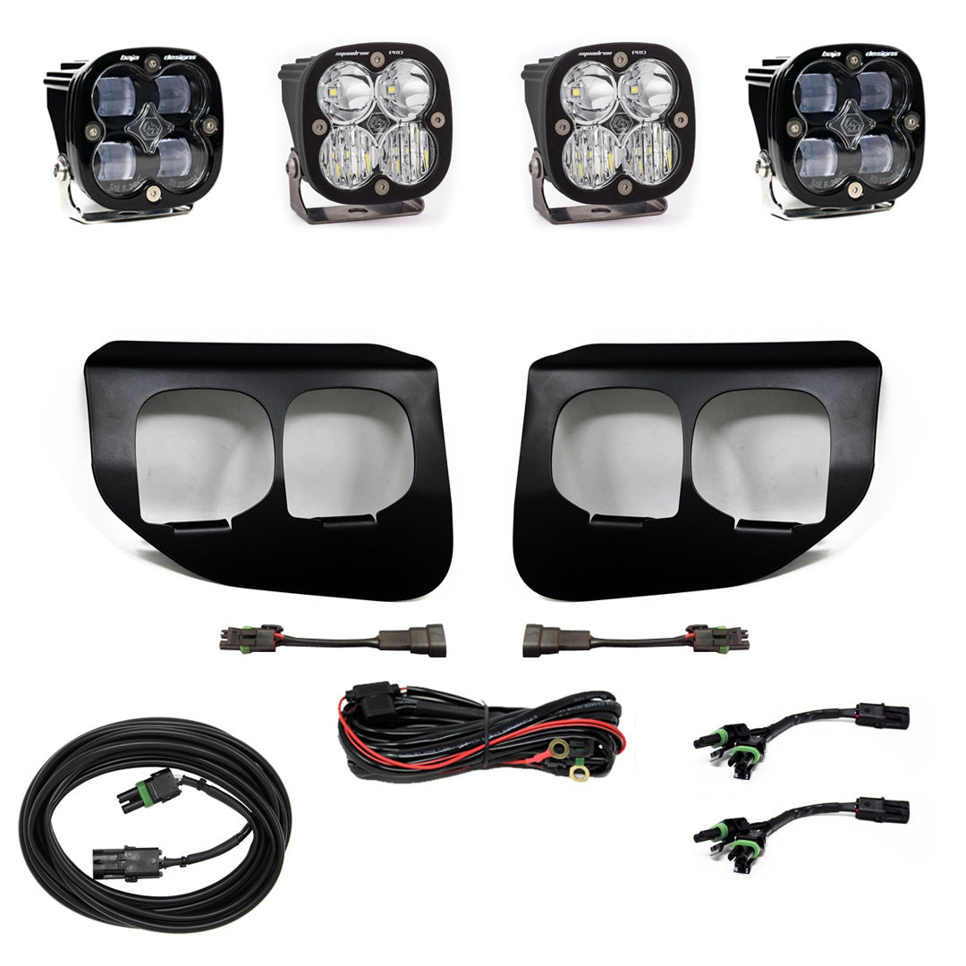 Ford Super Duty (20-On) Fog Lights Dual FPK SAE/Pro DC Baja Designs-3