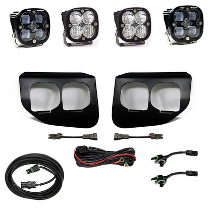 Ford Super Duty (20-On) Fog Lights Dual FPK SAE/Sport DC Baja Designs-3