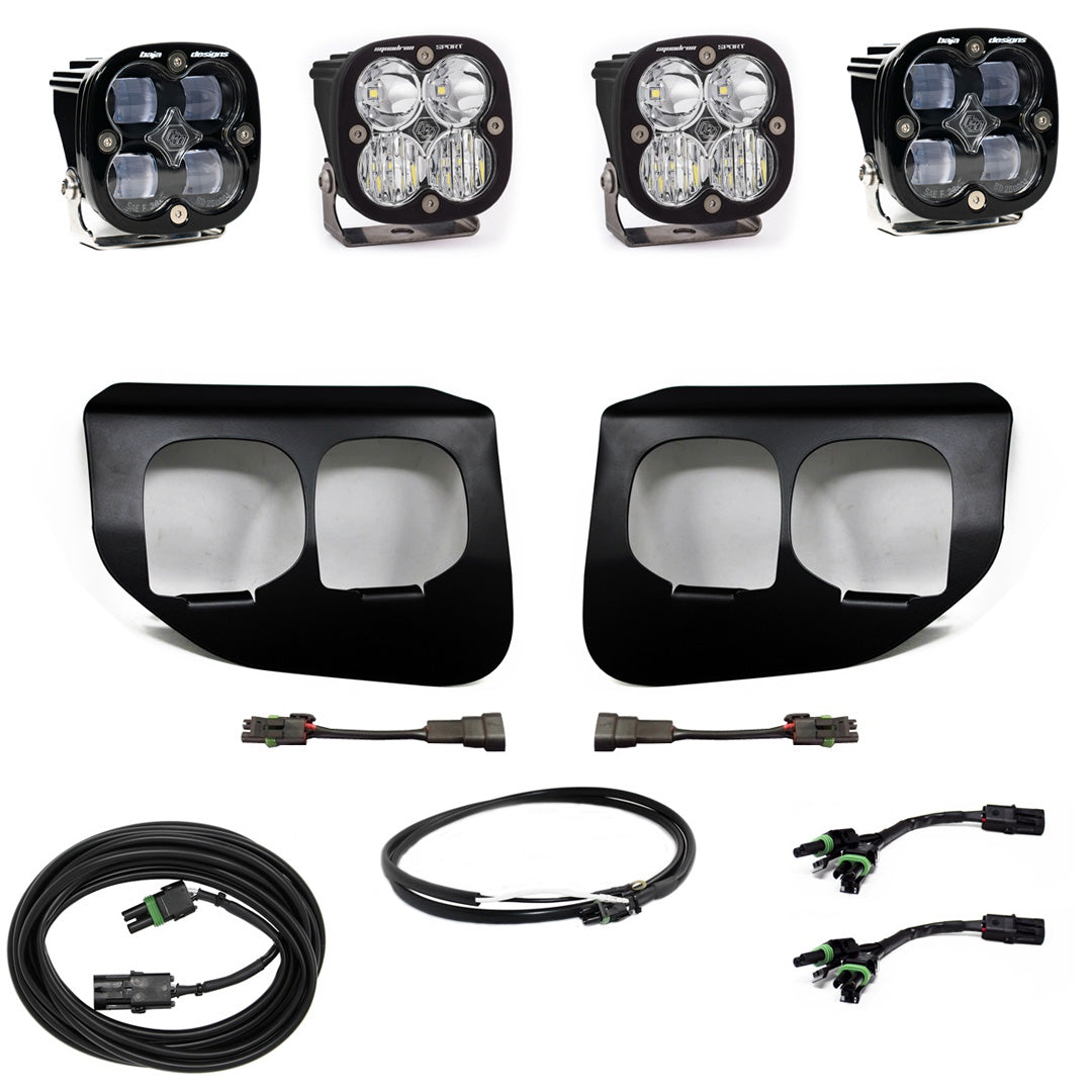 Ford Super Duty (20-On) Fog Lights Dual FPK SAE/Sport DC Baja Designs