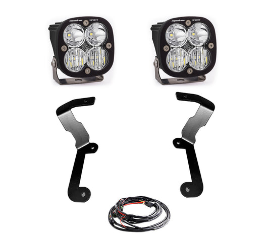Baja Designs Sierra 1500 19-On Squadron Sport A Pillar Light Kit Baja Designs