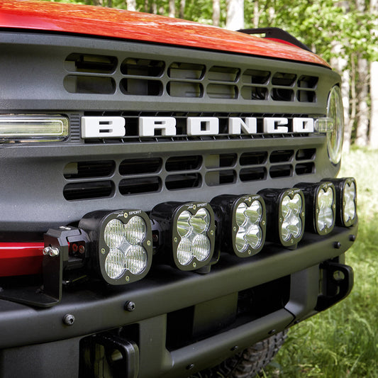 Baja Designs 6 X Linkable Light Bar For 21-Up Ford Bronco Steel Bumper Mount Baja Designs