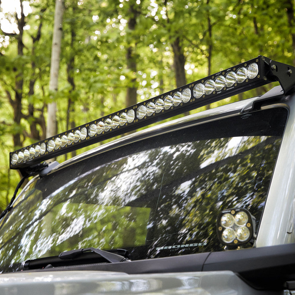 Baja Designs Bronco Roof Light Bar Kit 21-Up Ford Bronco 50 Onx6+ Baja Designs