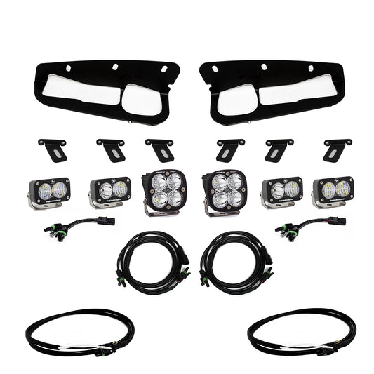 Baja Designs Bronco Fog Pocket Kit 21-Up Ford Bronco Sportsmen w/Upfitter Baja Designs
