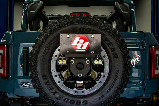 Bronco Dual S2 Sport W/C Reverse Kit w/Lic Plate w/Upfitter 21-Up Ford Bronco Baja Designs-1