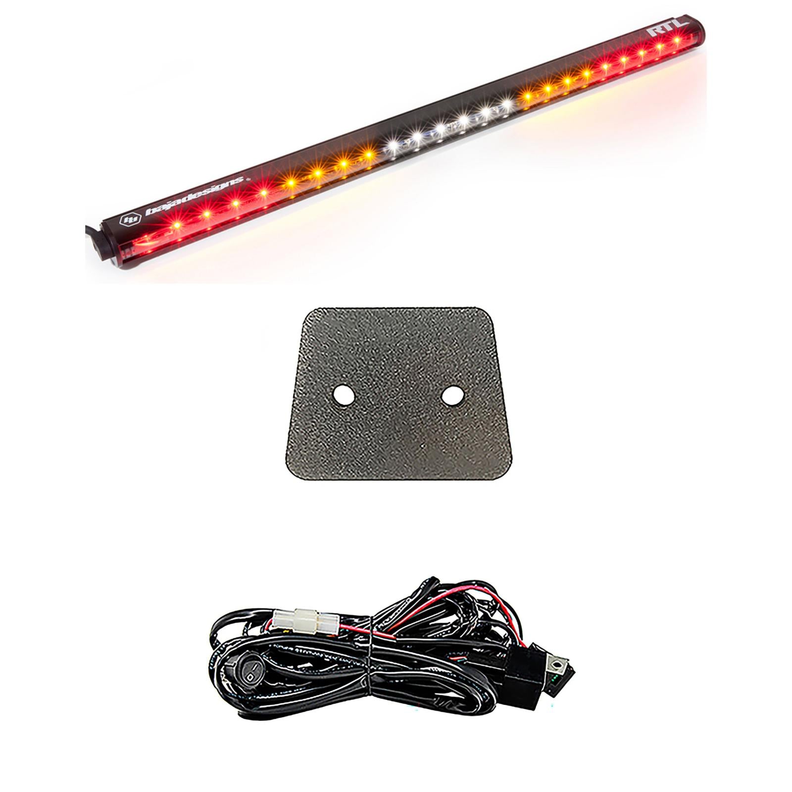 Honda Talon 2019 2-Seater 30 Inch RTL Rear Light Bar with Bracket Kit Baja Designs