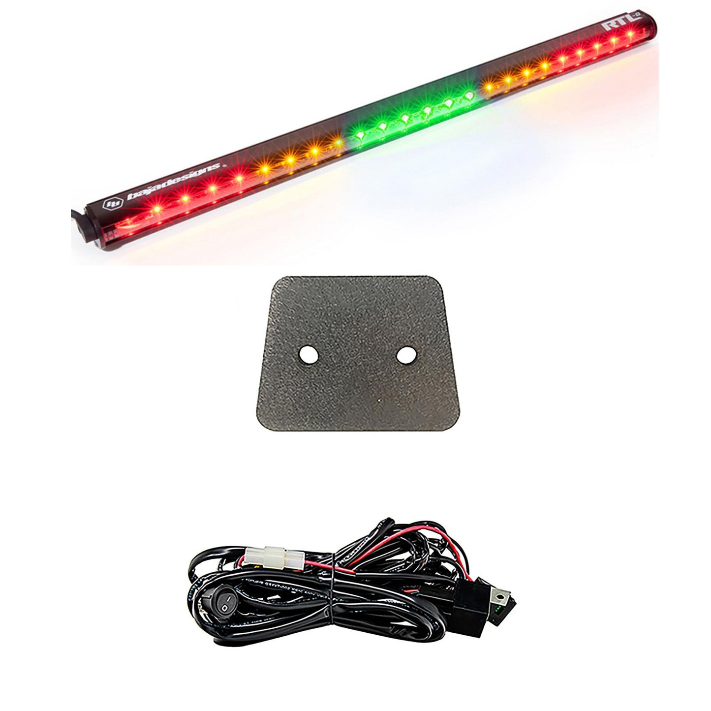 Baja Designs Honda Talon 2019 2-Seater 30 Inch RTL Rear Light Bar with Bracket Kit Baja Designs